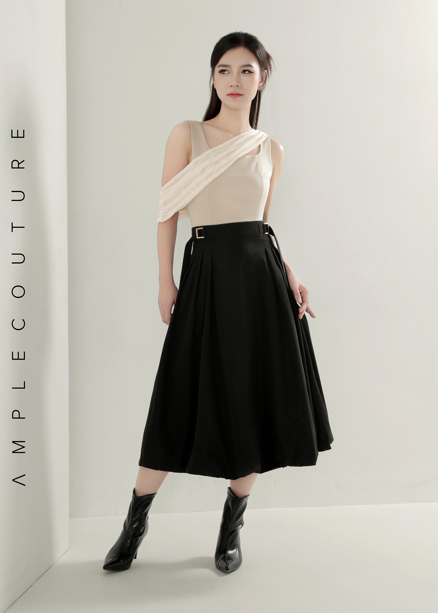 Elegant Wear Decorative Net Top AC383