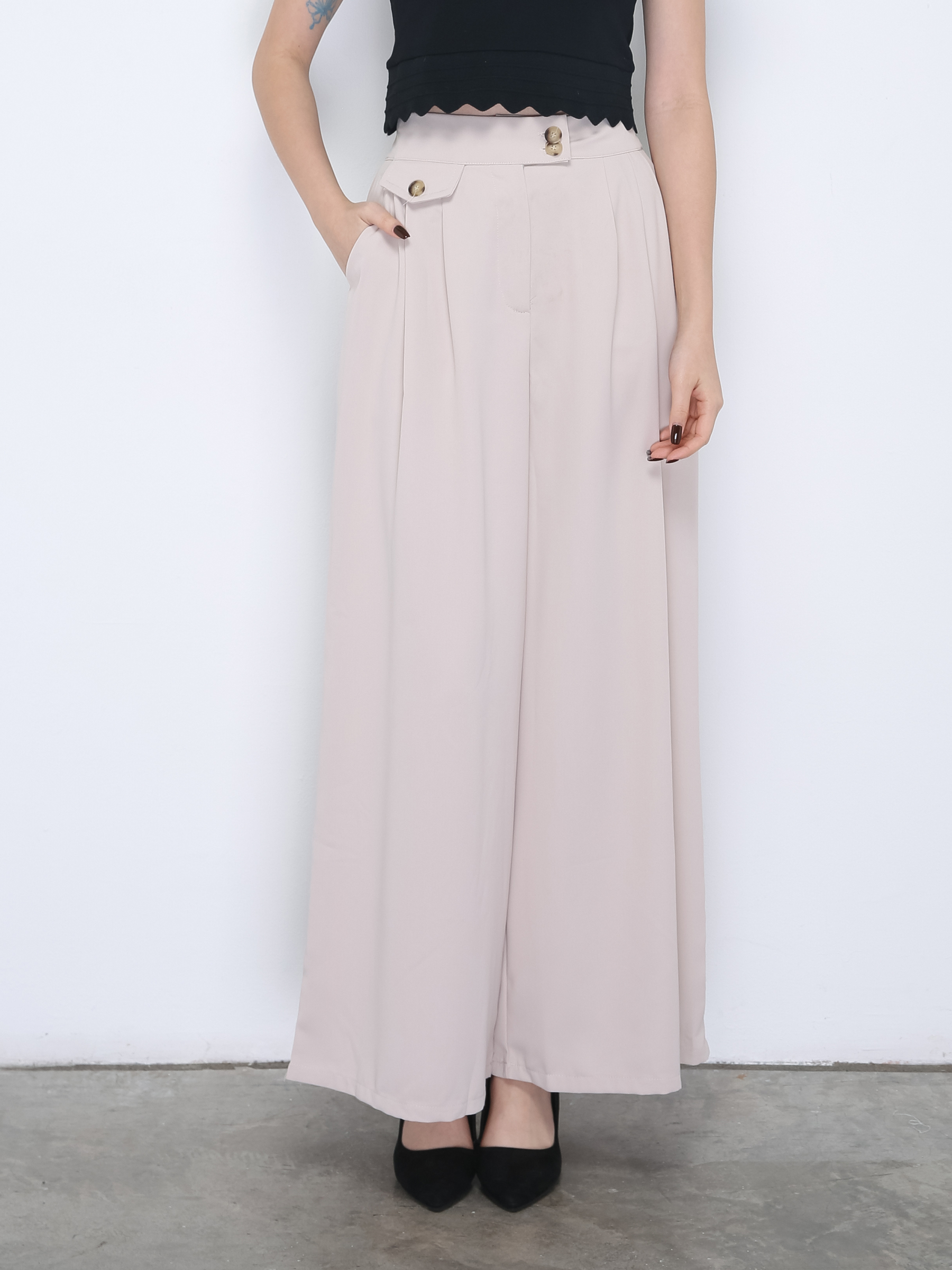 Formal Suit Wide Leg Long Pants 21626