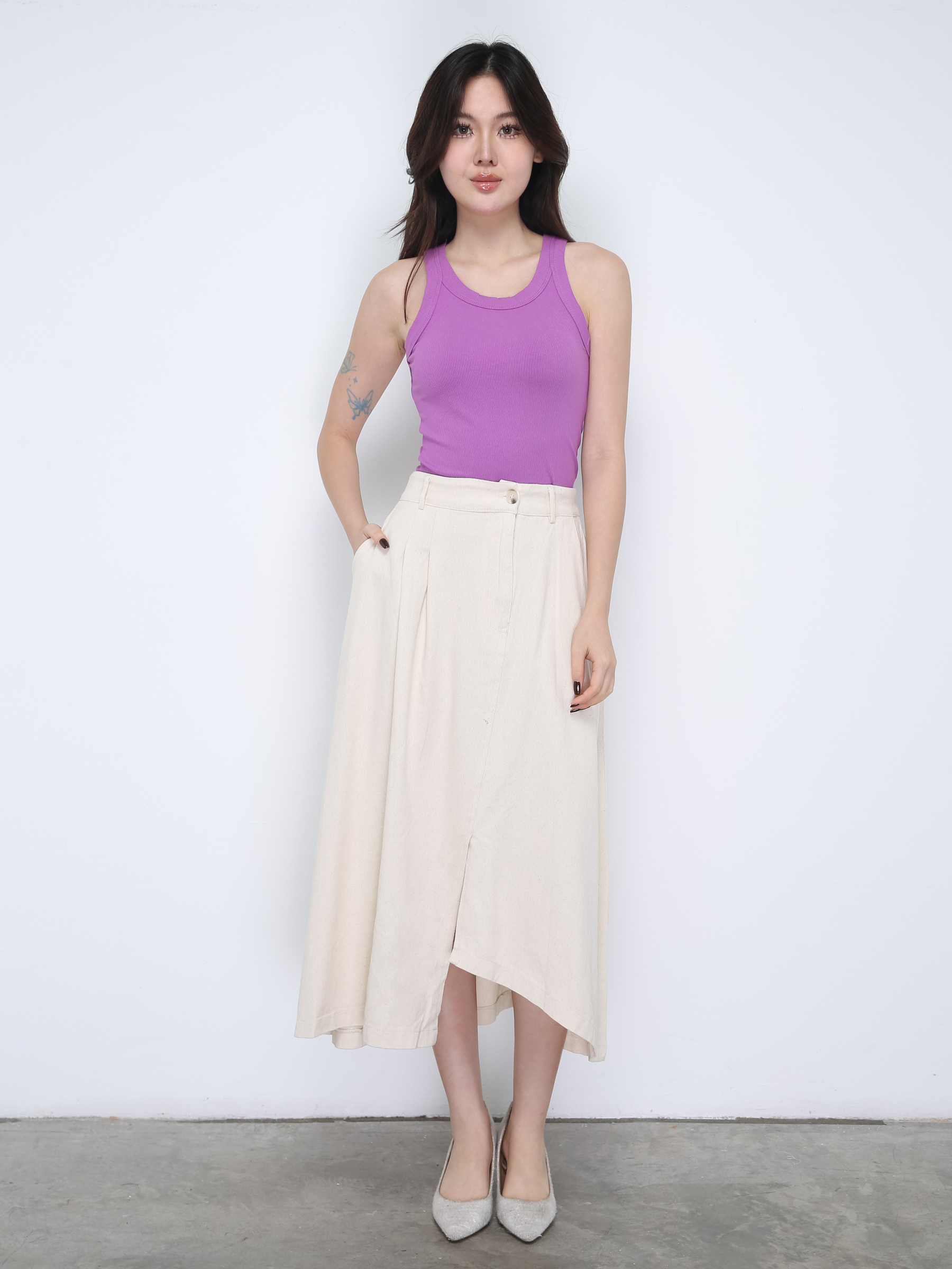 Irregular Long Skirt 21625