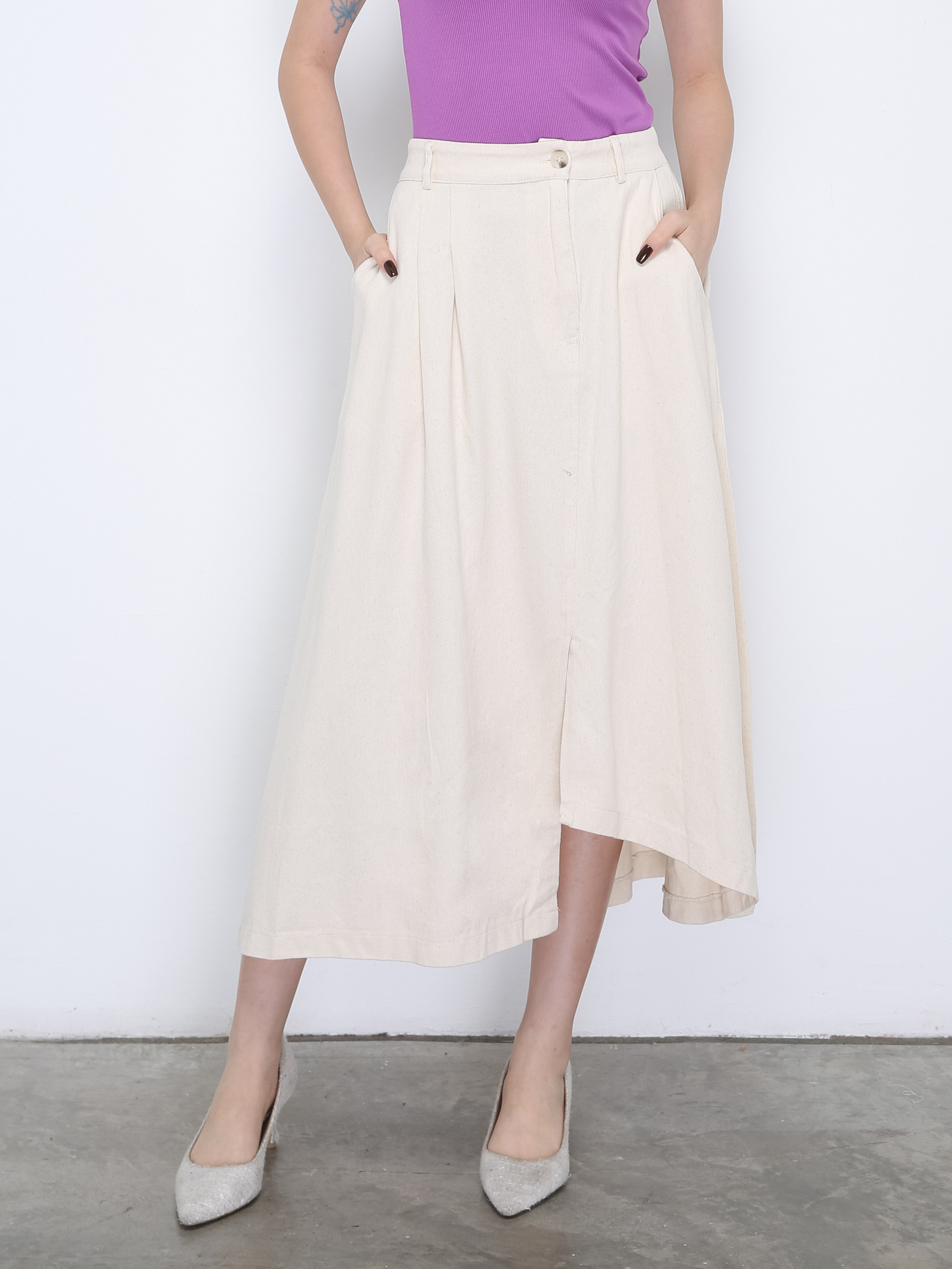 Irregular Long Skirt 21625