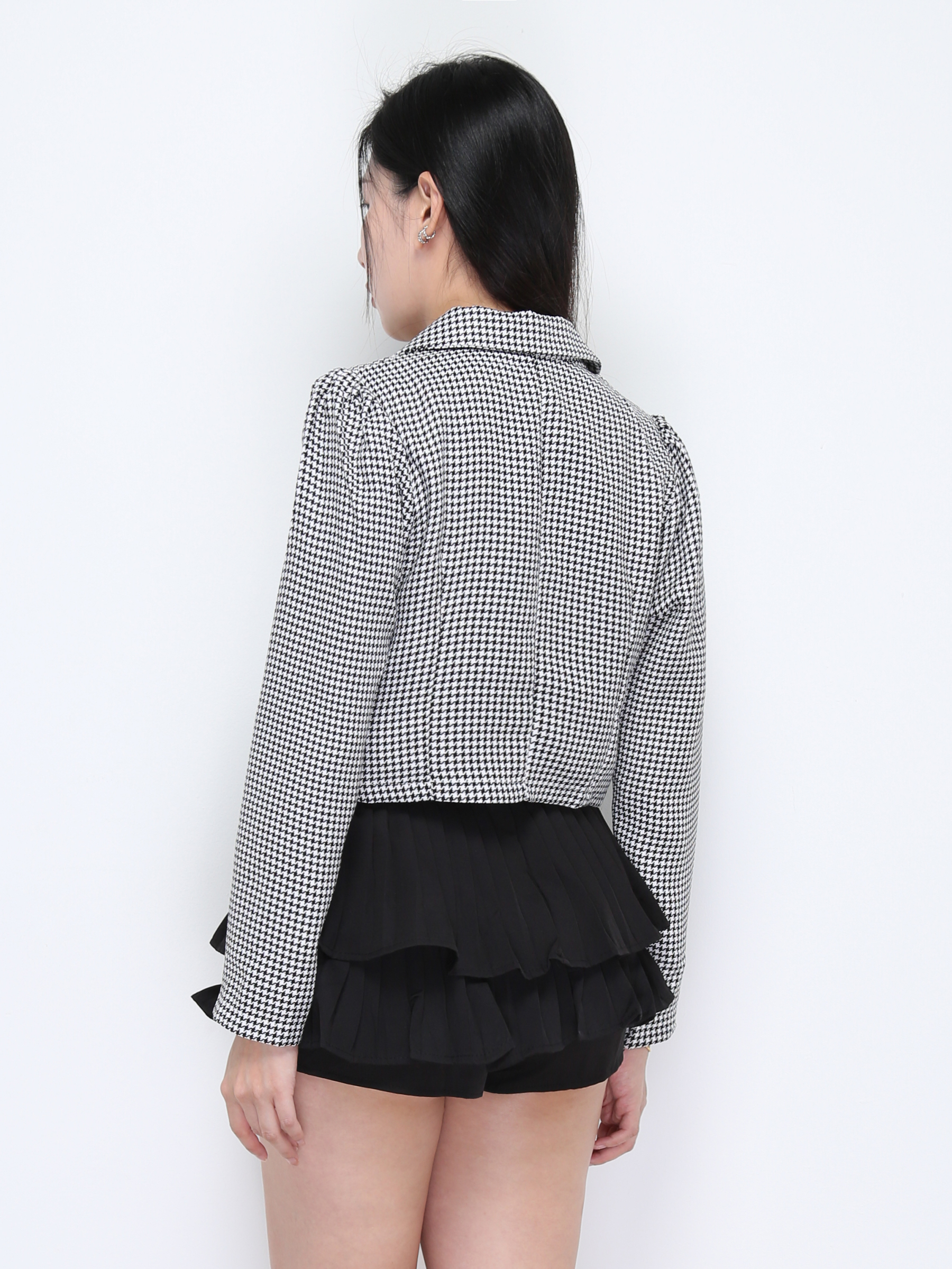 Long Sleeve Front Button Outerwear 34937