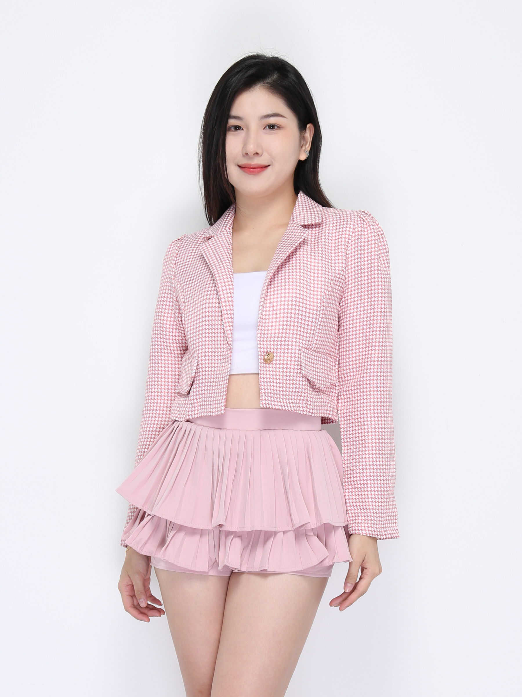 High Waist Pleated SKirt Pants 34906