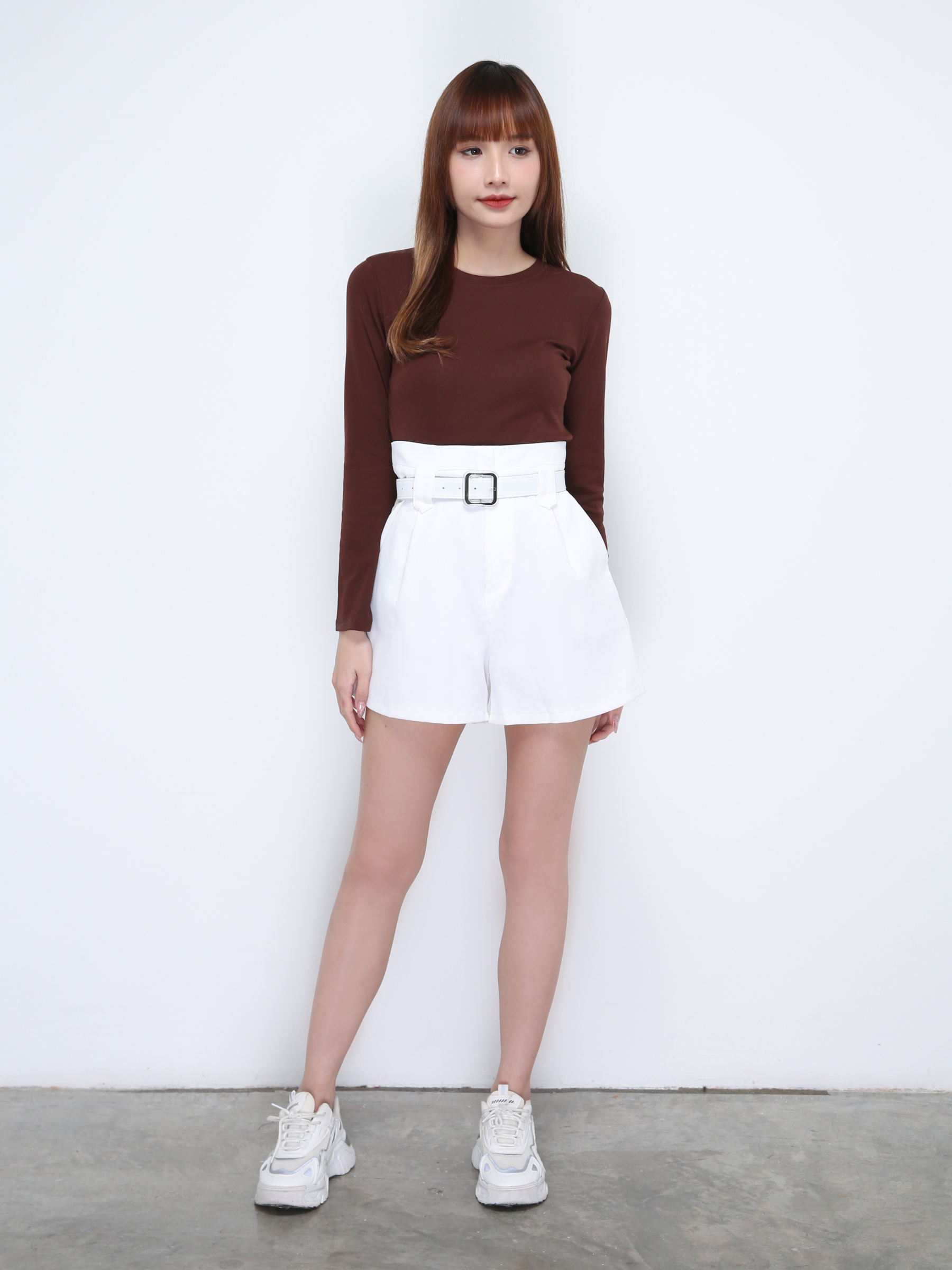 Long Sleeve Plain Top 21460