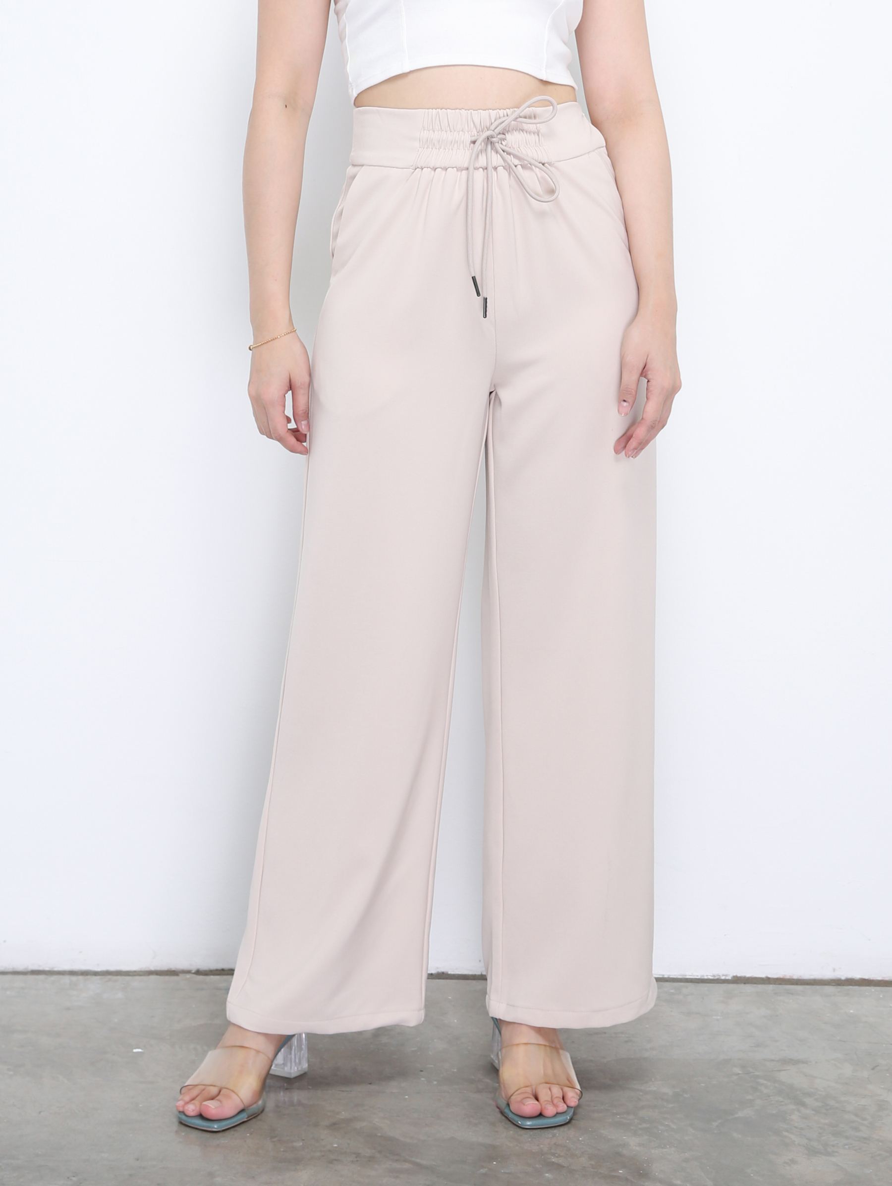 High Waist Front Pocket Long Pant DJ021