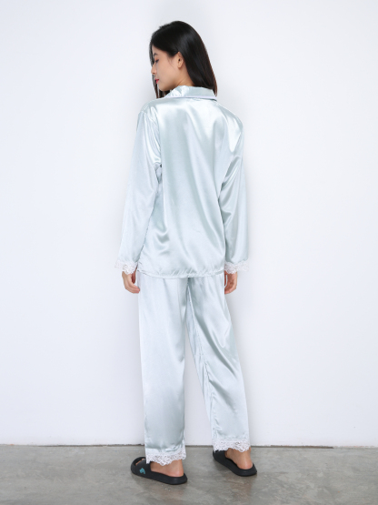 Sleep Wear With Lace Set 35557