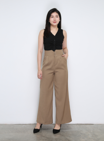 Sleeveless With Split Top 35416