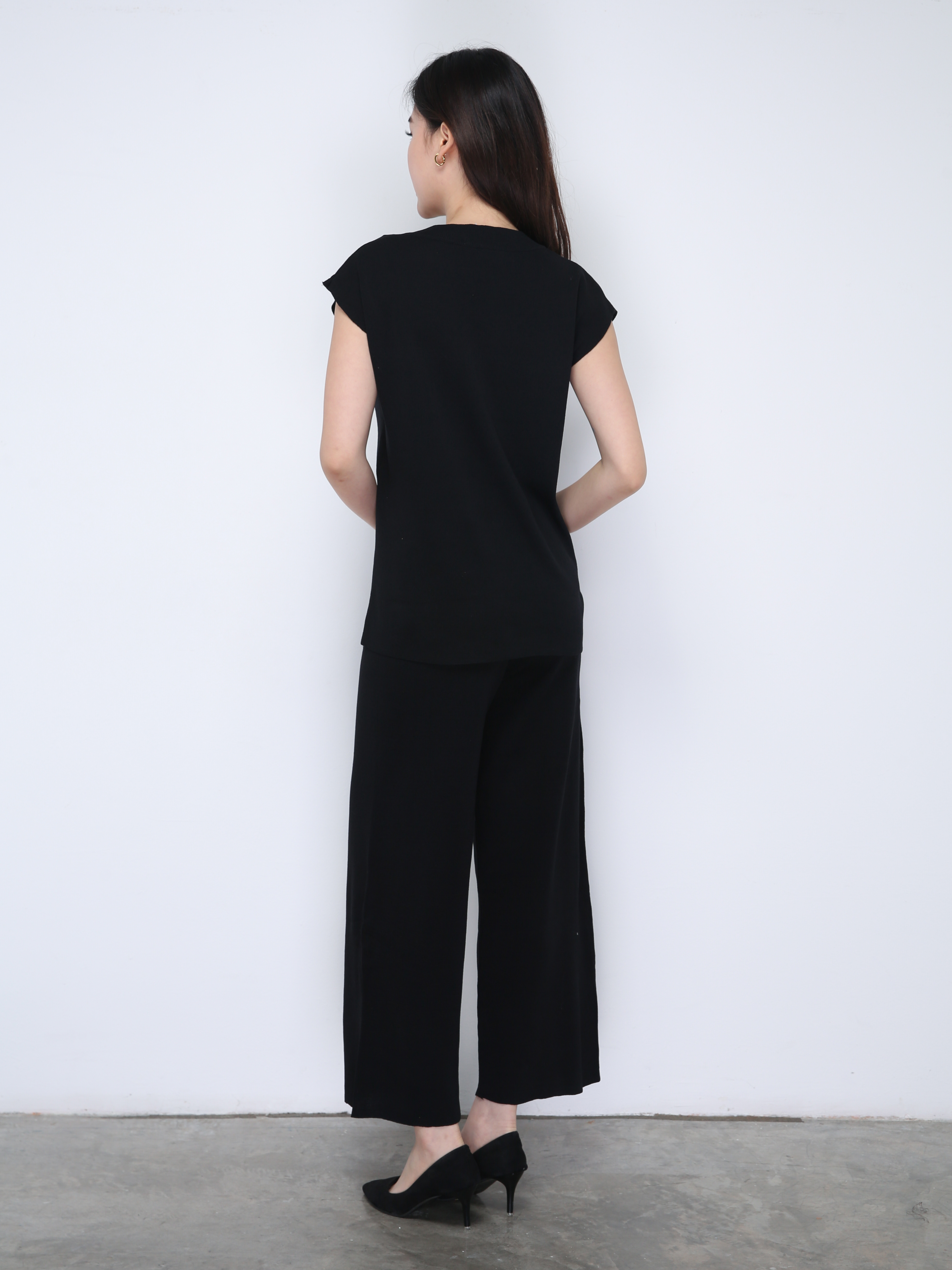 Sleeveless Knitted Set 21622