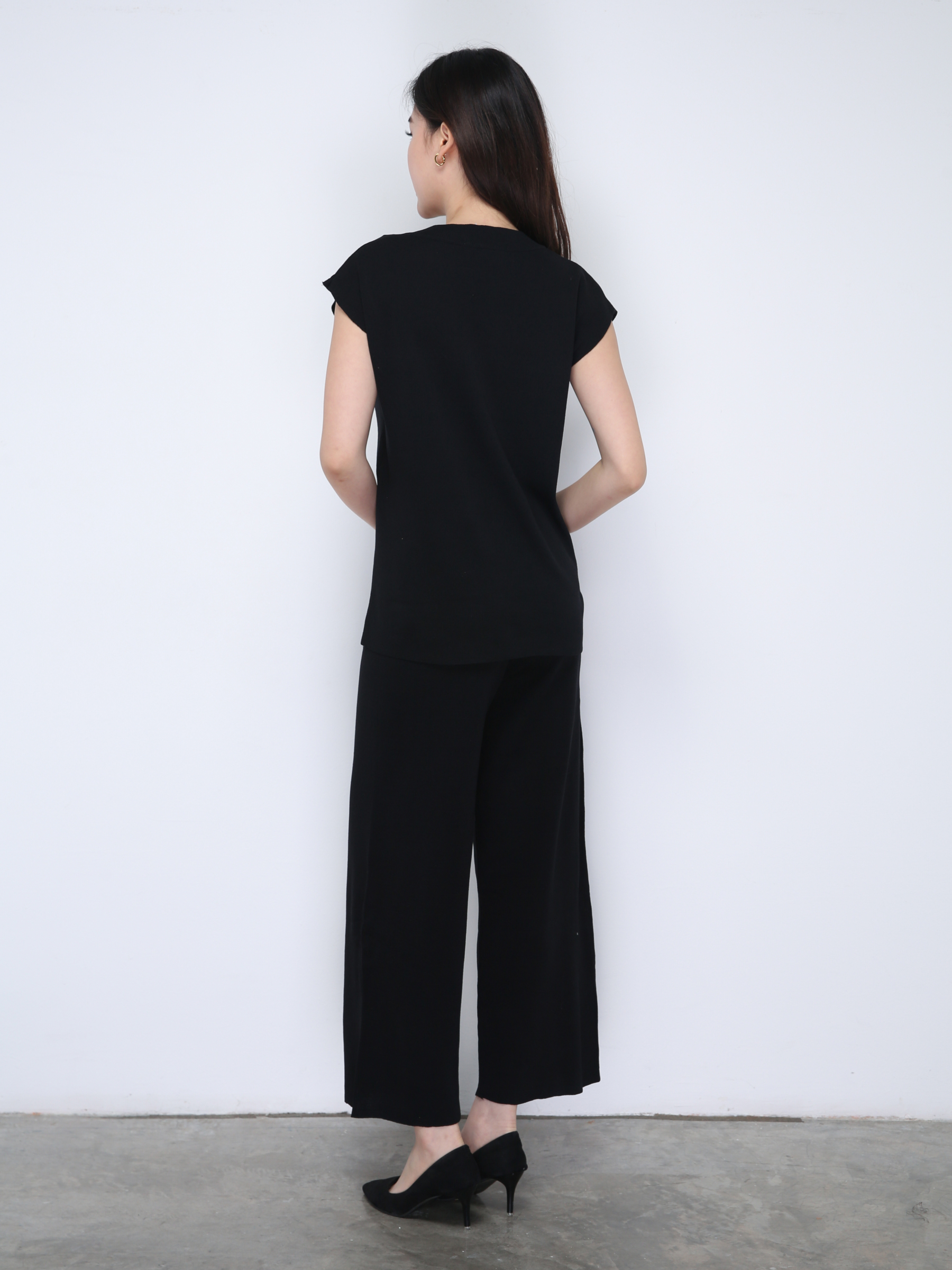 Sleeveless Knitted Set 21622
