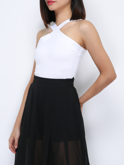 Sleeveless Strap Top 35583