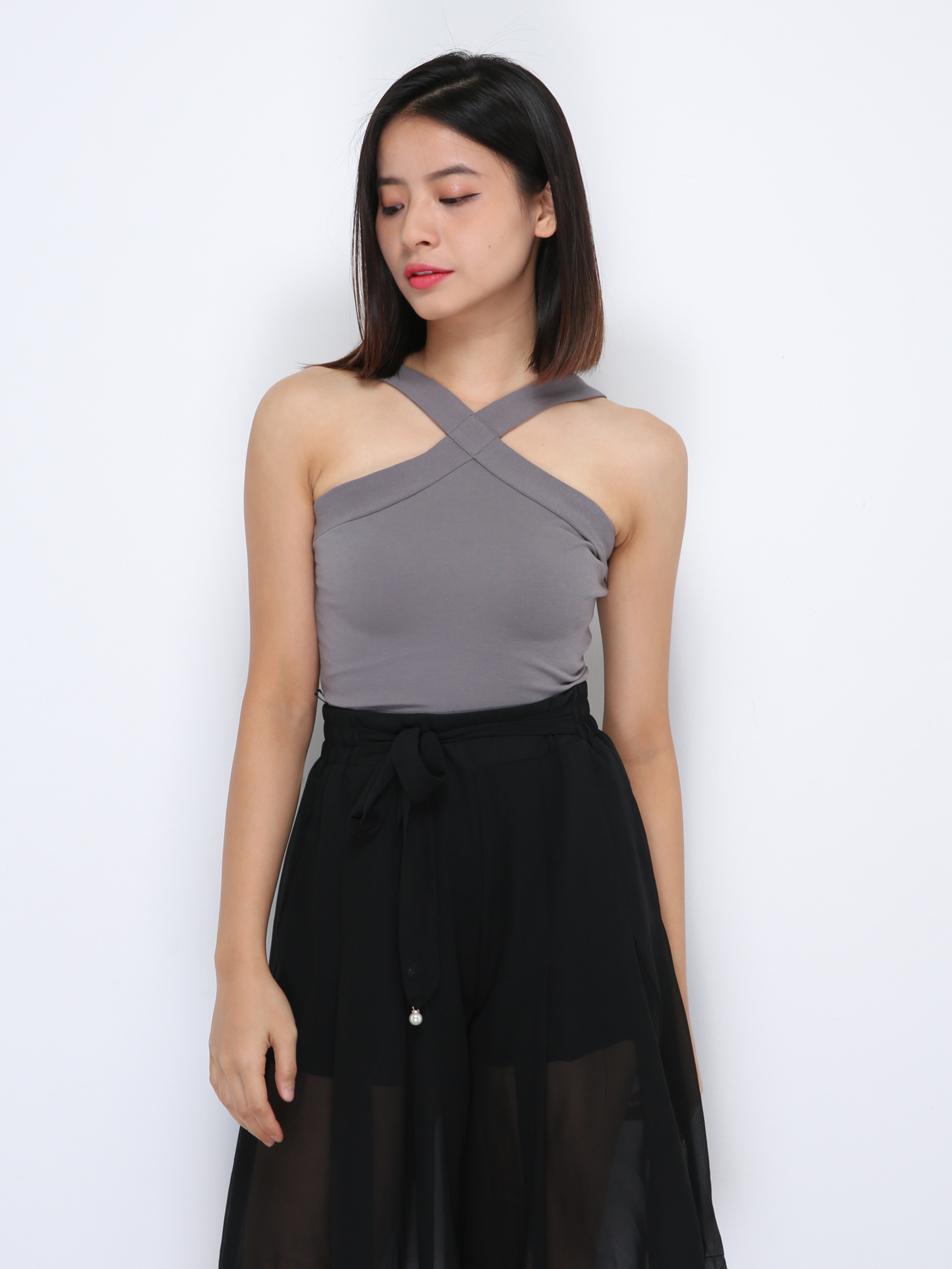 Sleeveless Strap Top 35583