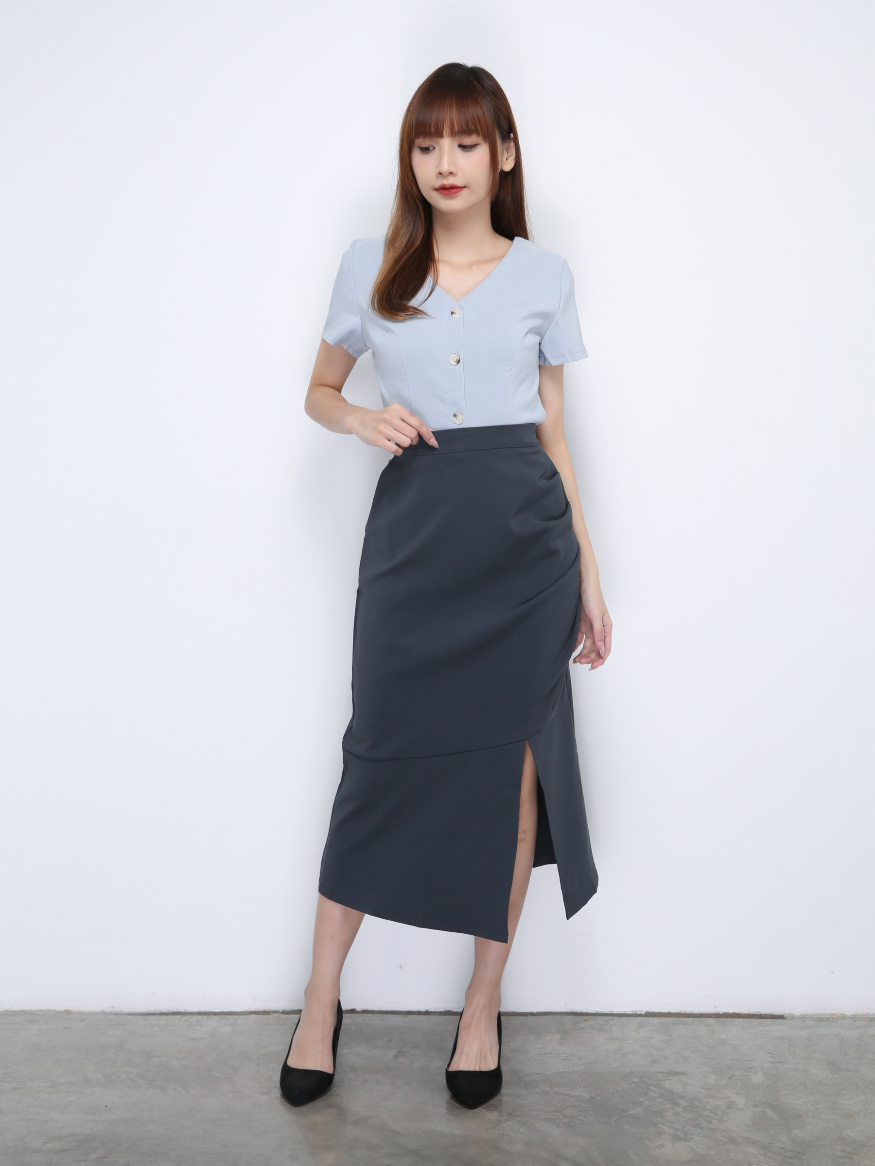 Two Tone Suit Set 21435