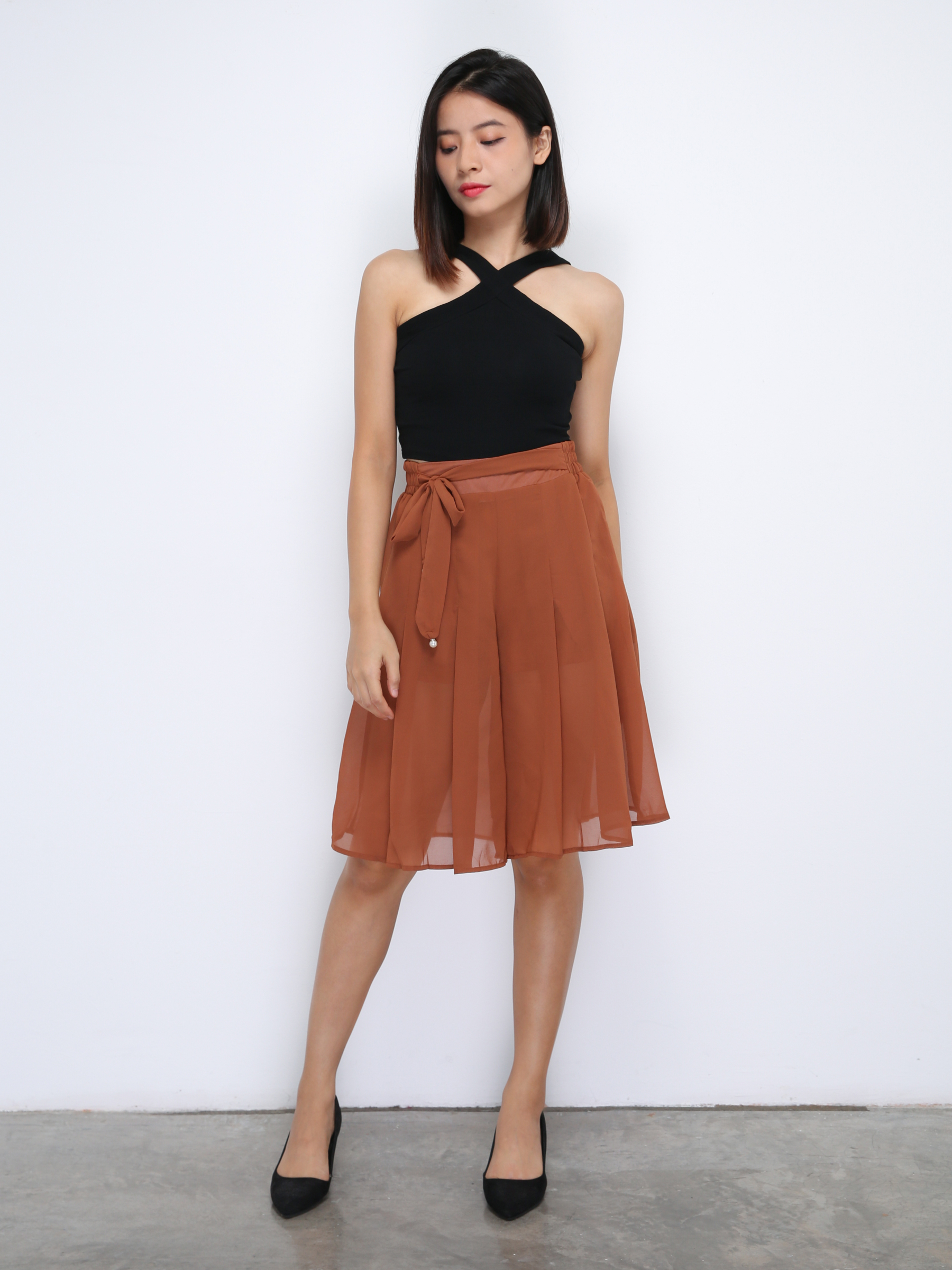 Sleeveless Strap Top 35583