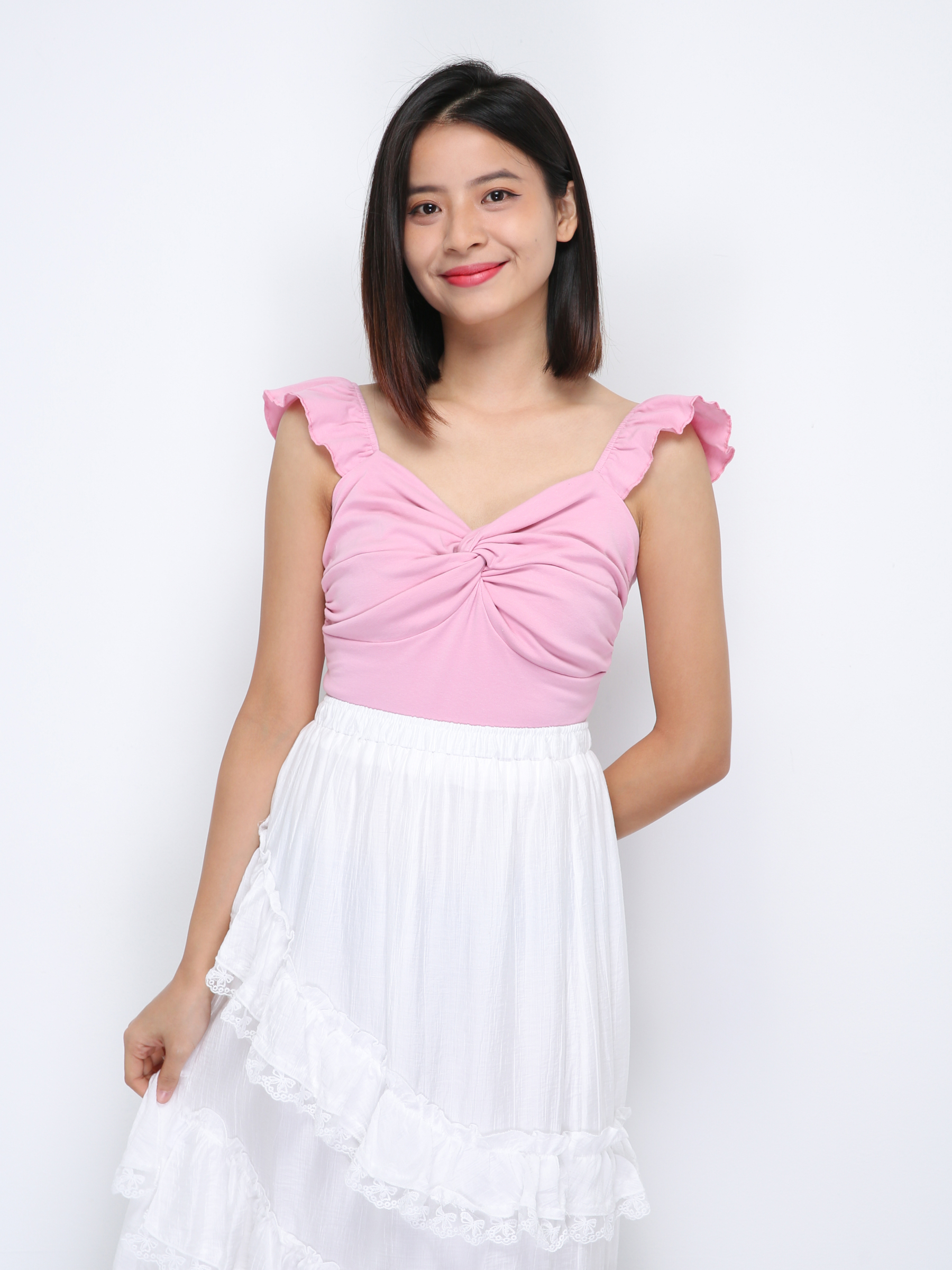 Sleeveless Twist Top 35578