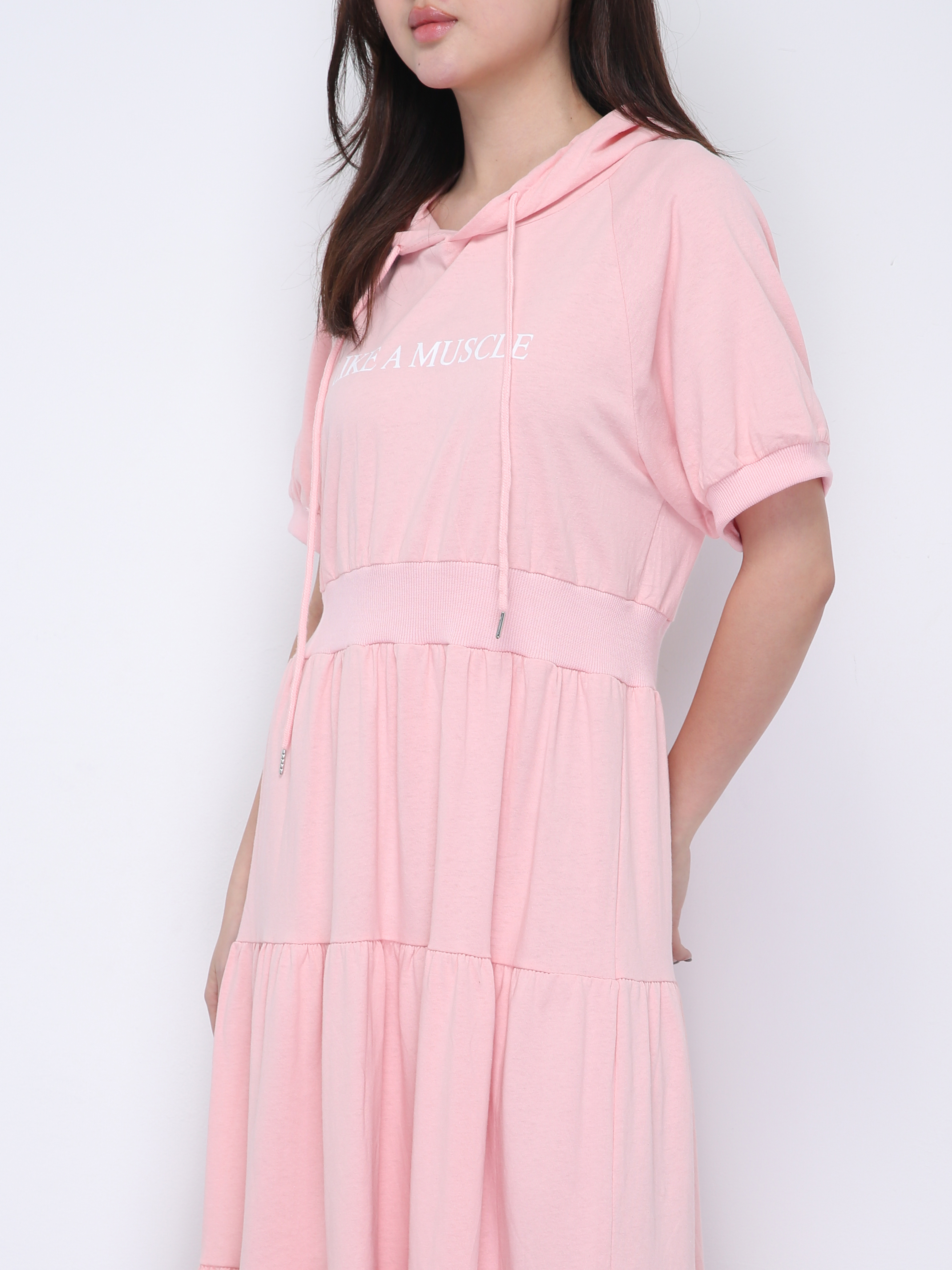 Layered With Cap Dress 21692