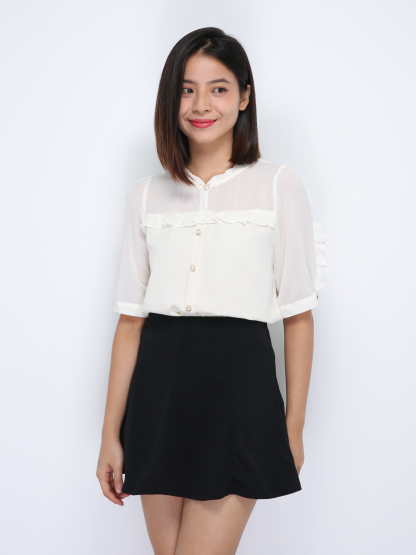 Front Button Blouse 35598