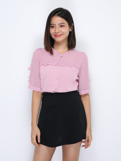 Front Button Blouse 35598