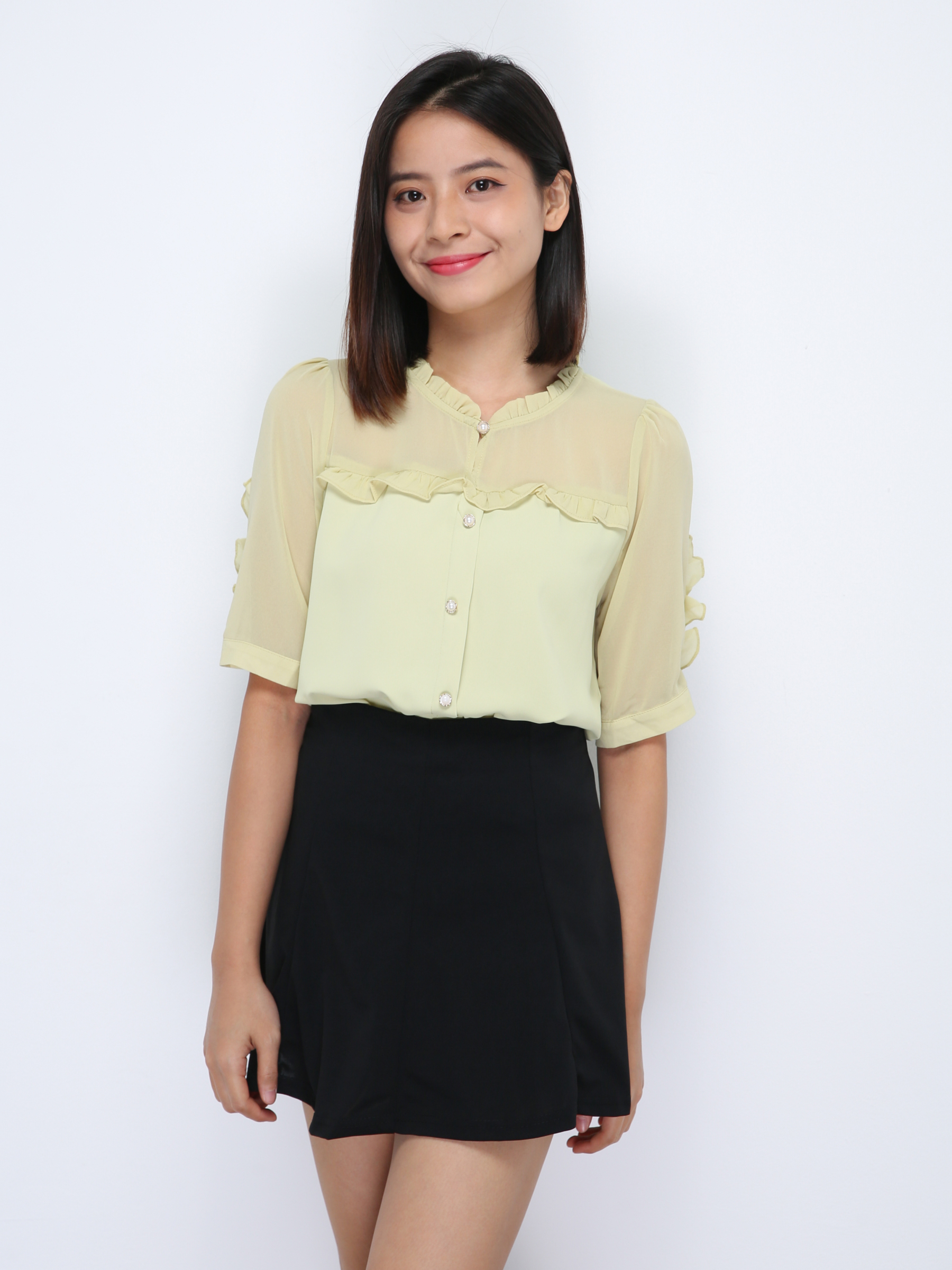 Front Button Blouse 35598