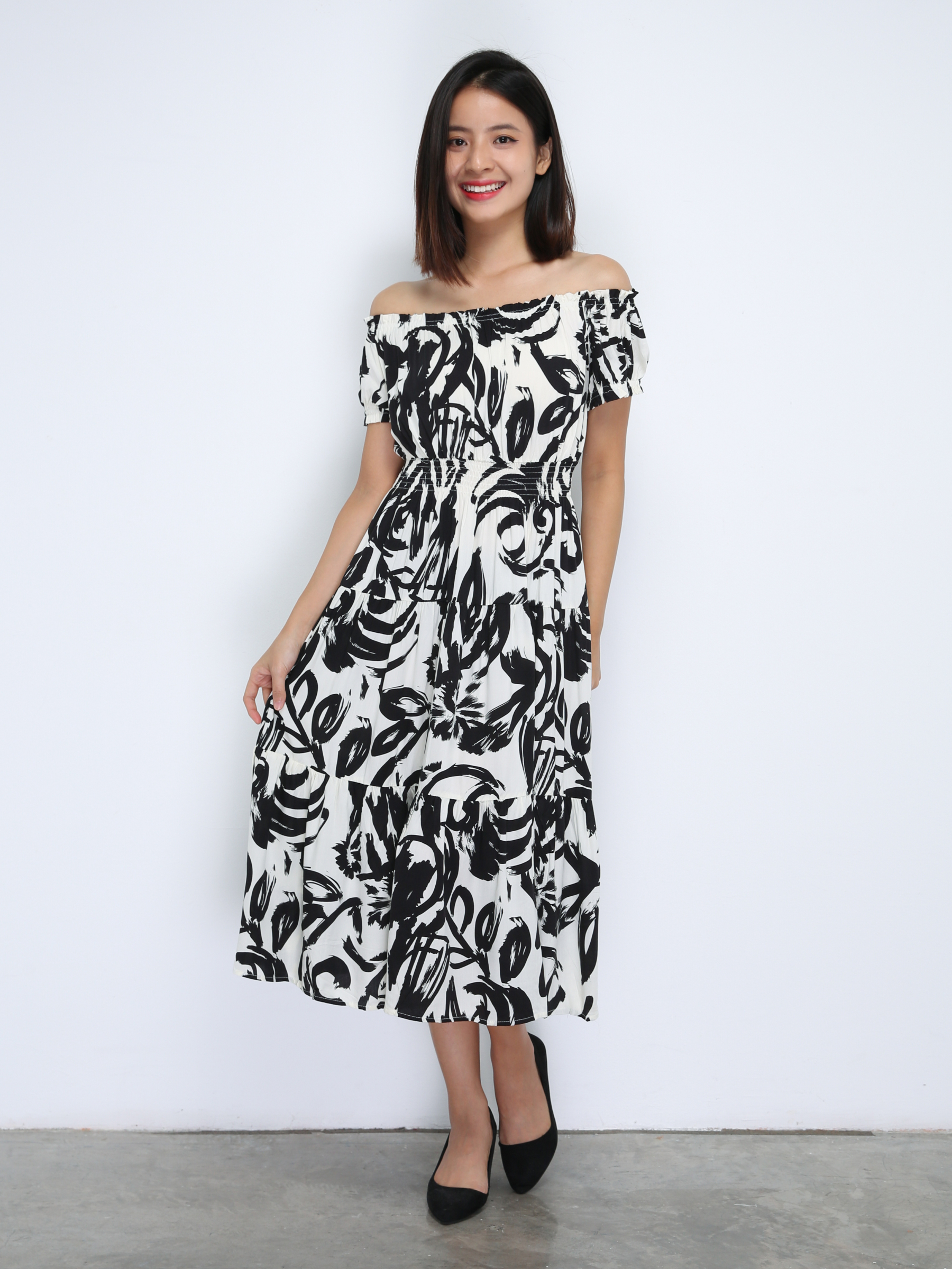 Off SHoulder Dress 35803