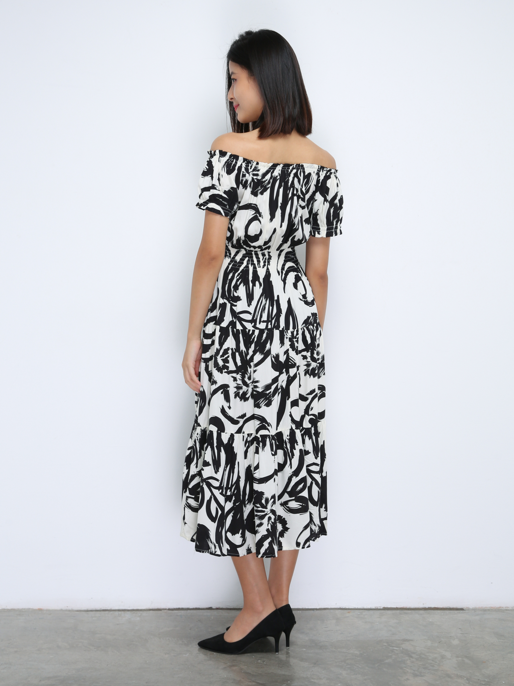 Off SHoulder Dress 35803