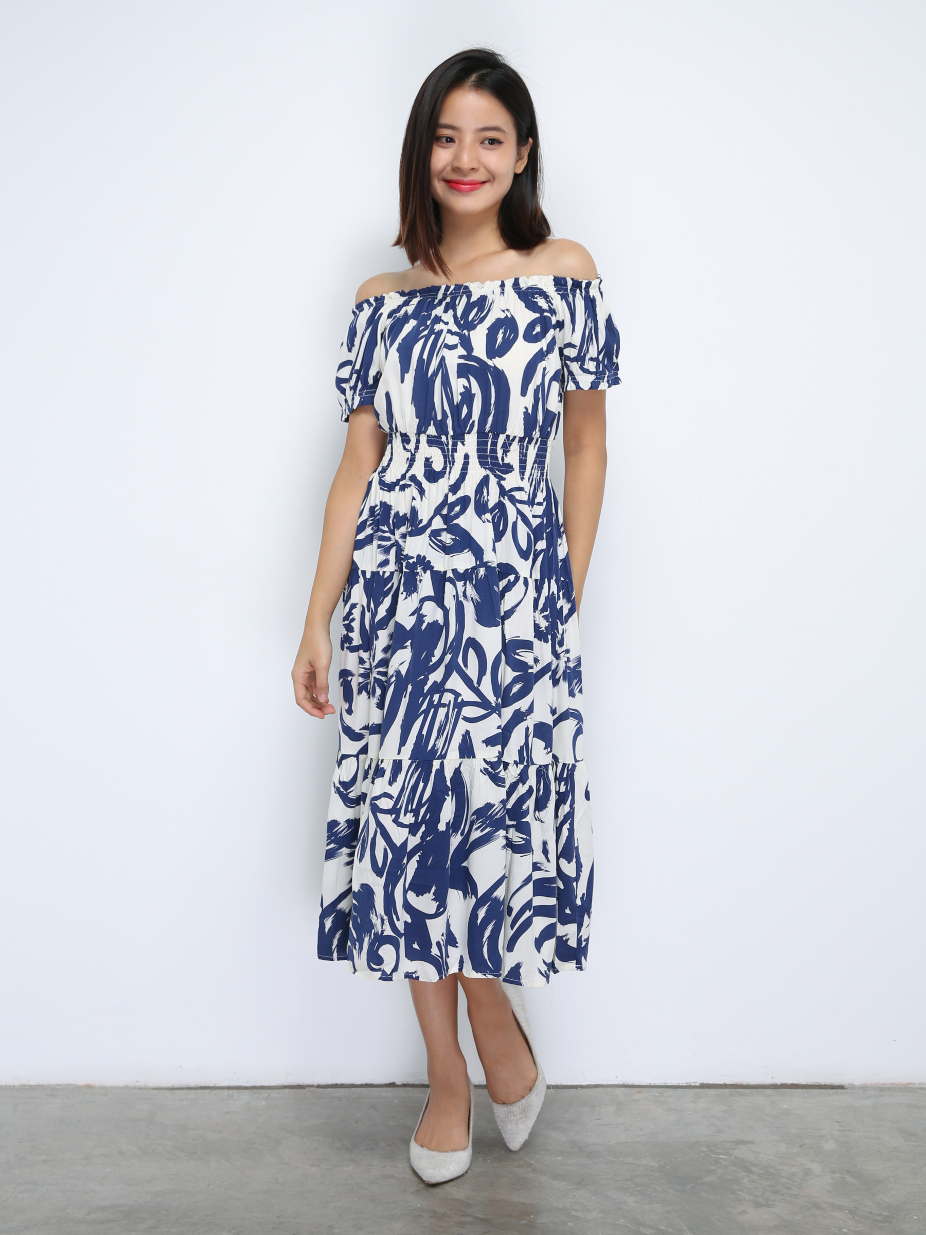 Off SHoulder Dress 35803