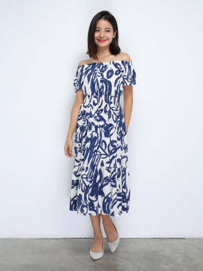 Off SHoulder Dress 35803