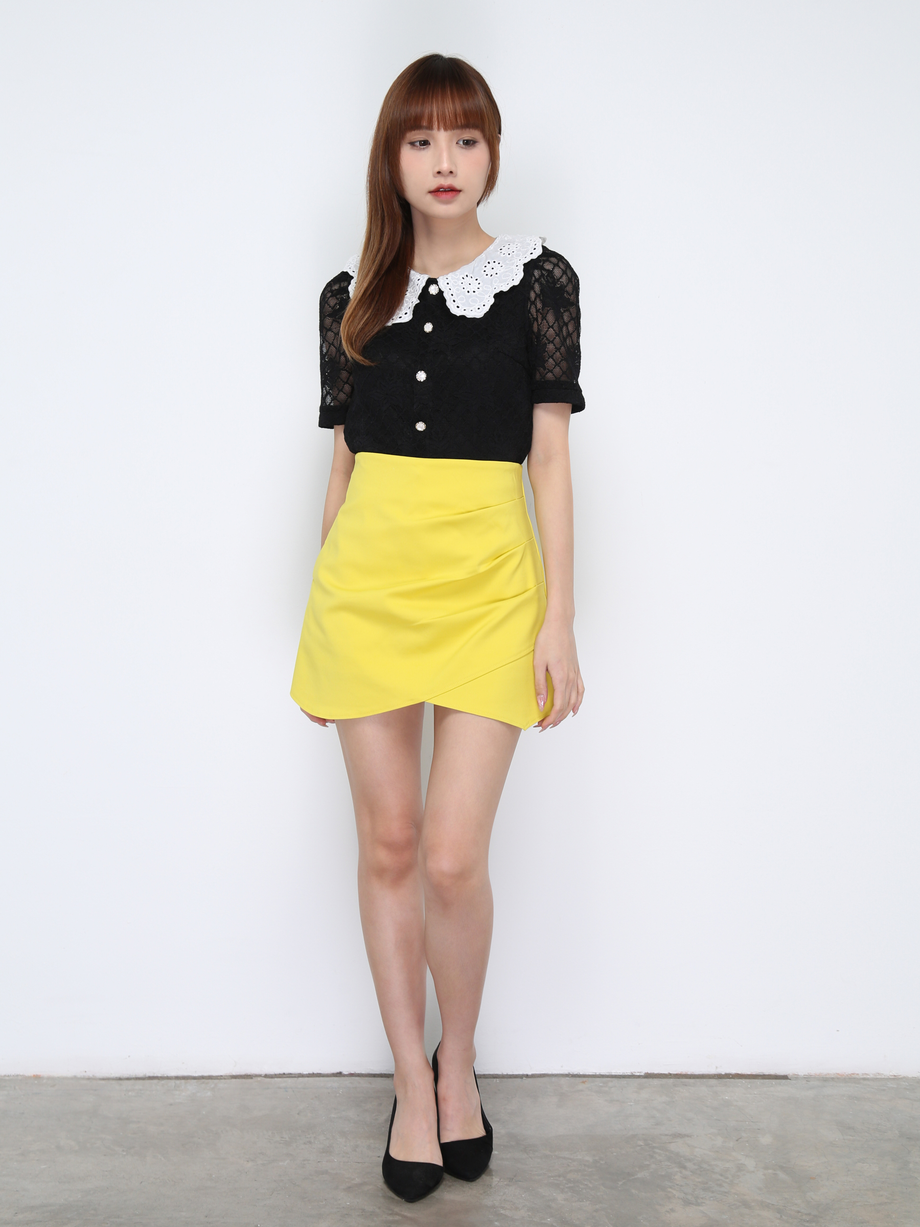 Diamond Peter Pan With Decorative Button Top 20841
