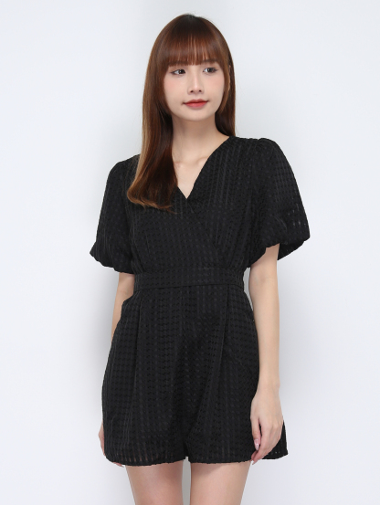 V Neck Wrap With Belt Jumpsuit 20813