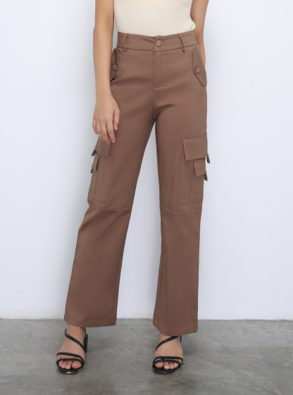 Side Pocket Long Pants DJ024