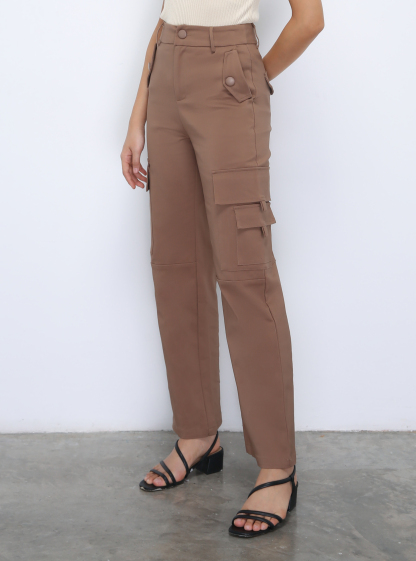 Side Pocket Long Pants DJ024