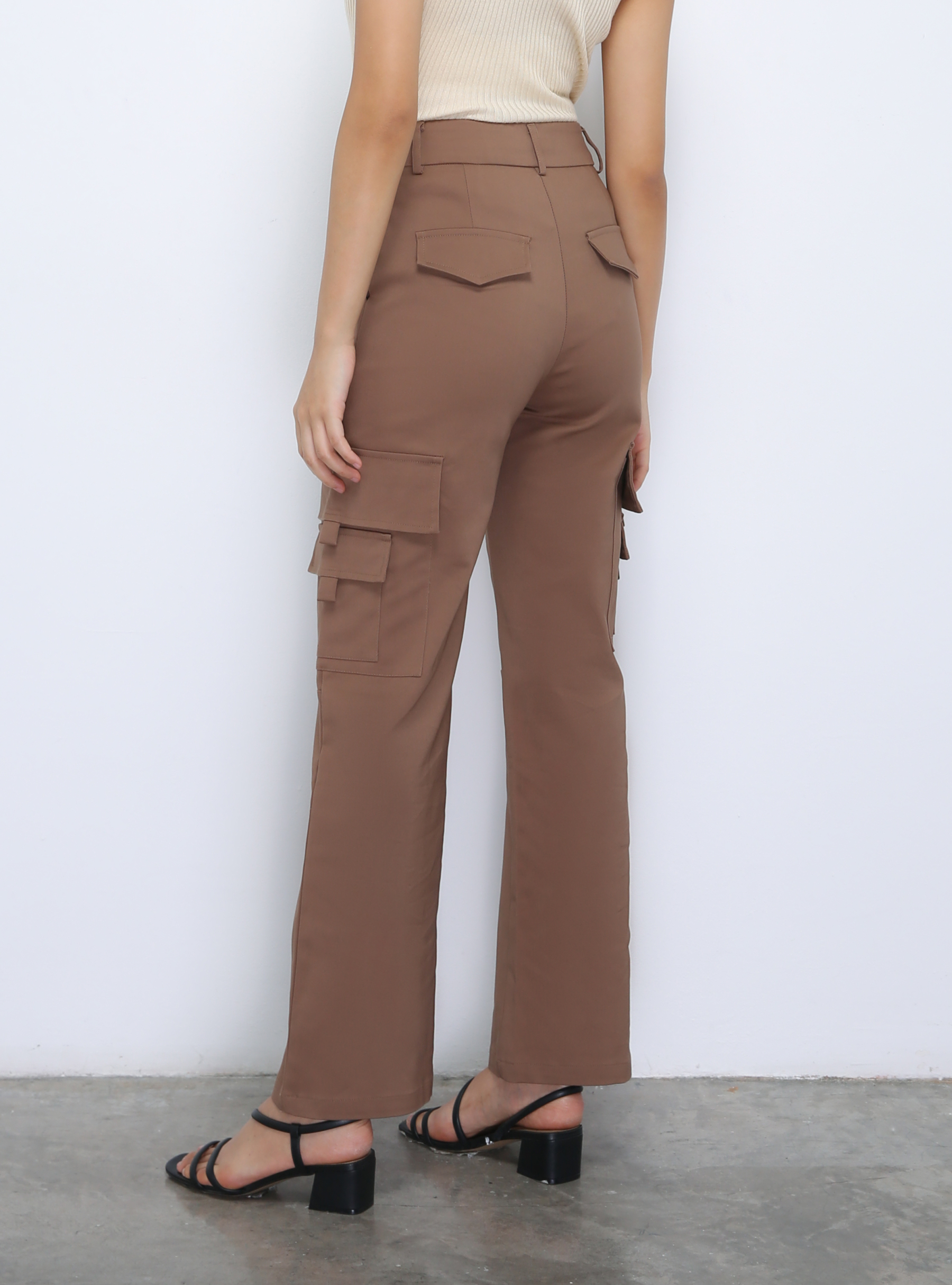 Side Pocket Long Pants DJ024