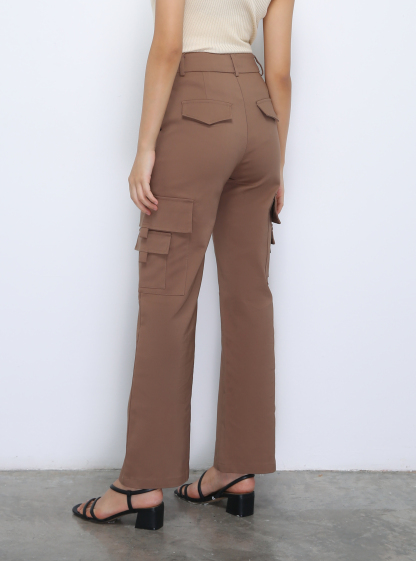 Side Pocket Long Pants DJ024