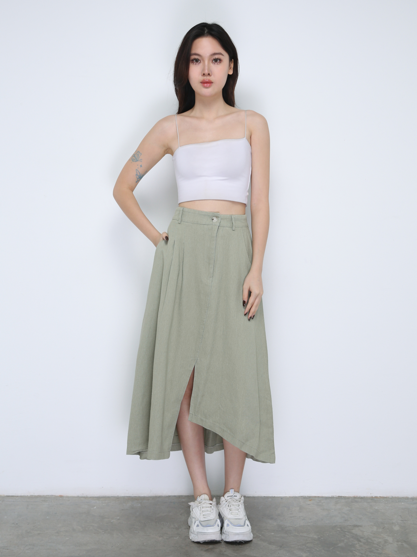 Irregular Long Skirt 21625