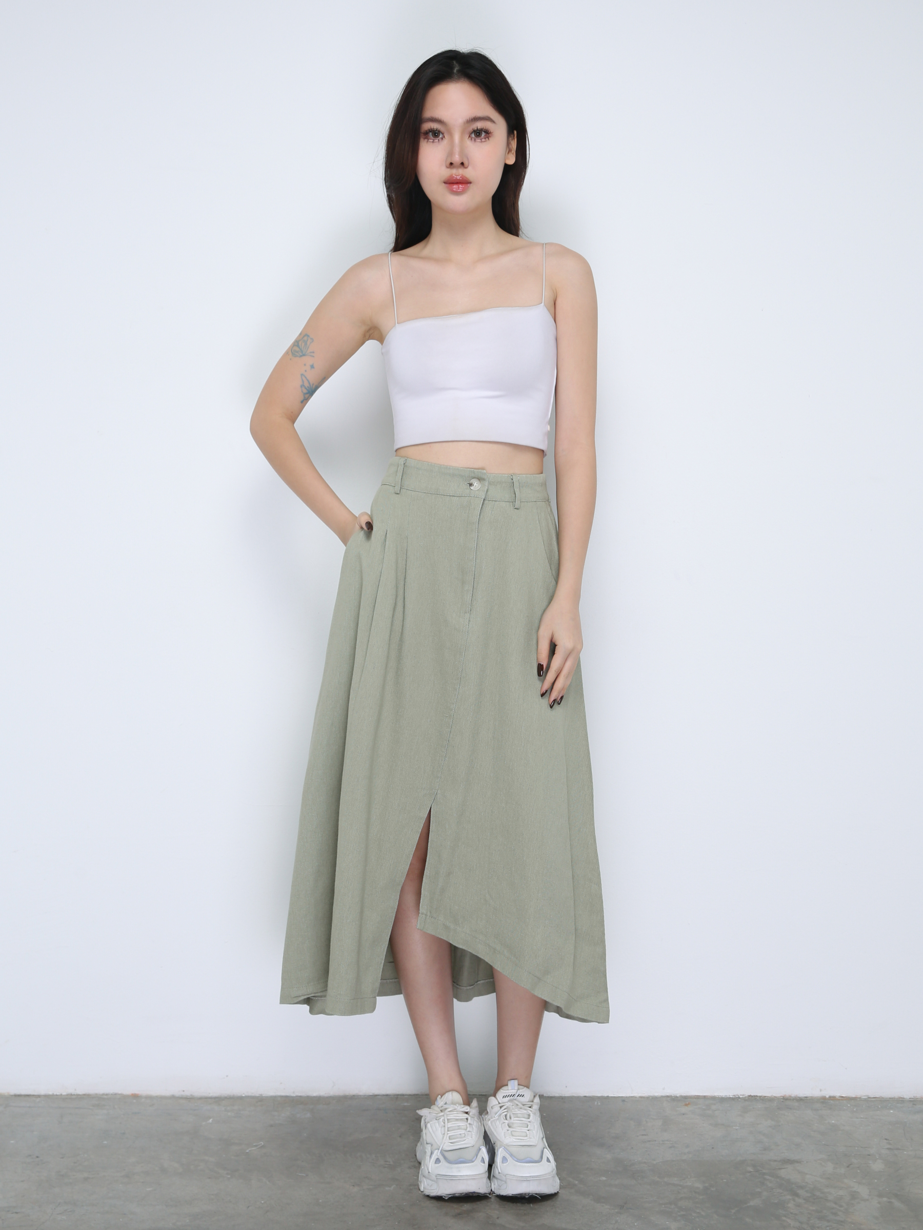 Irregular Long Skirt 21625