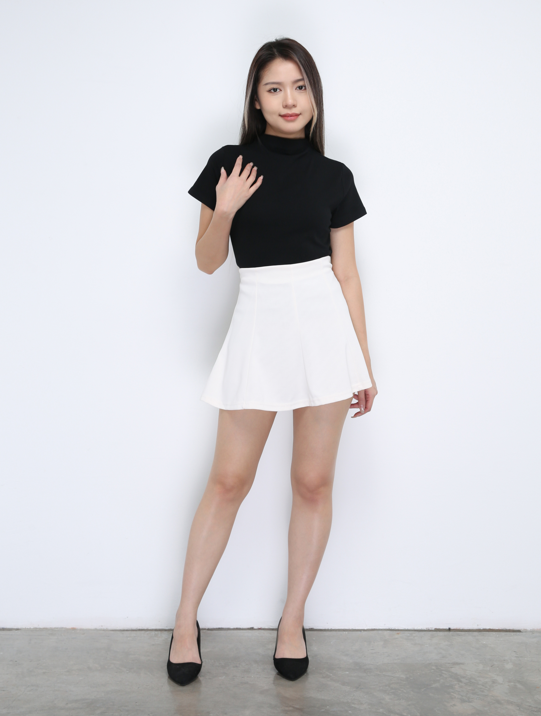 High Waist Short Pants 35080