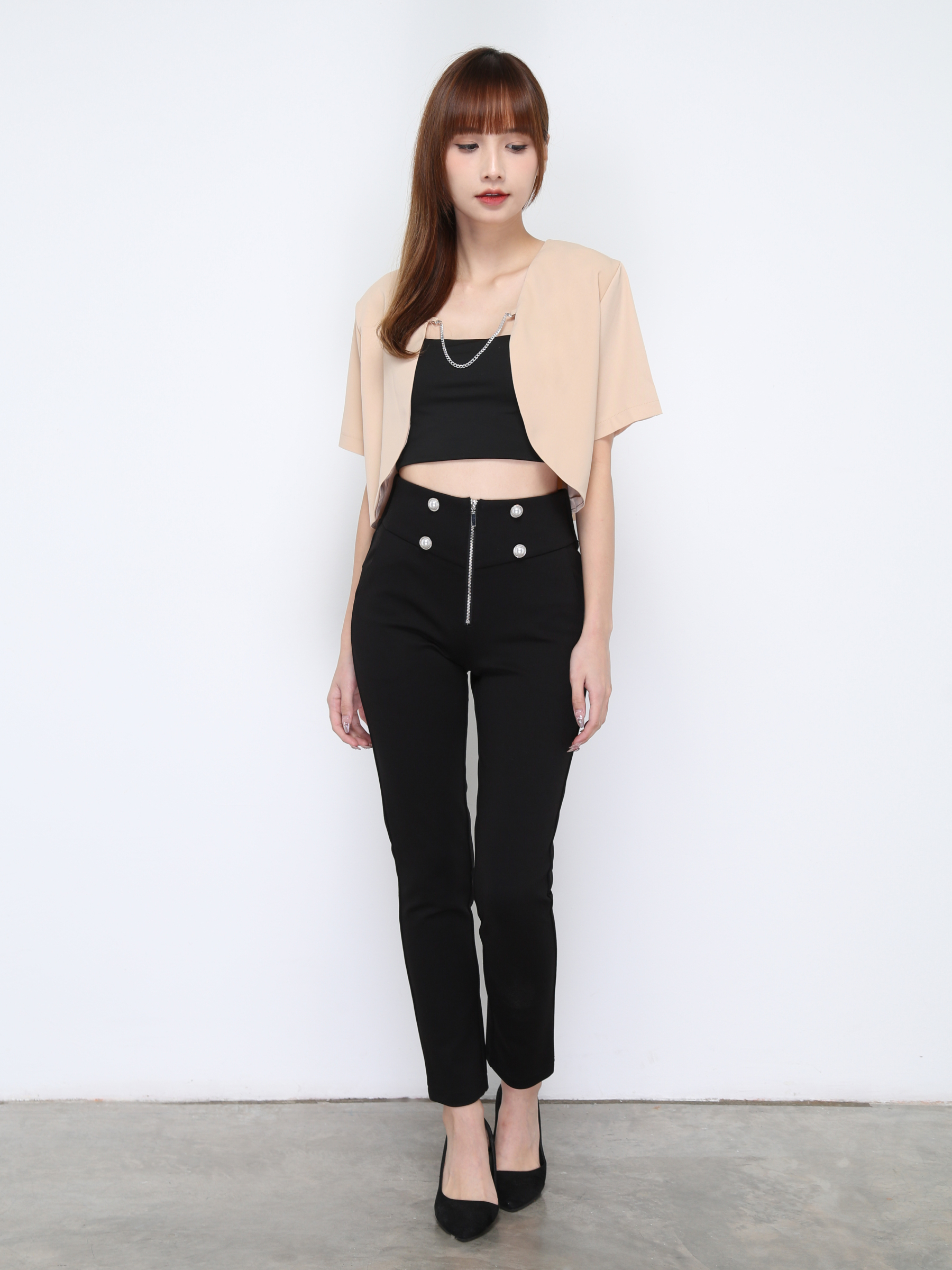 Decorative Chain Outerwear 20207