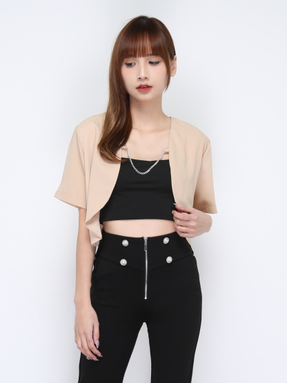 Decorative Chain Outerwear 20207