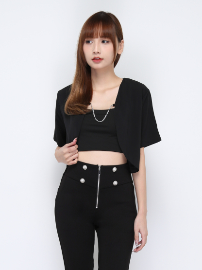 Decorative Chain Outerwear 20207