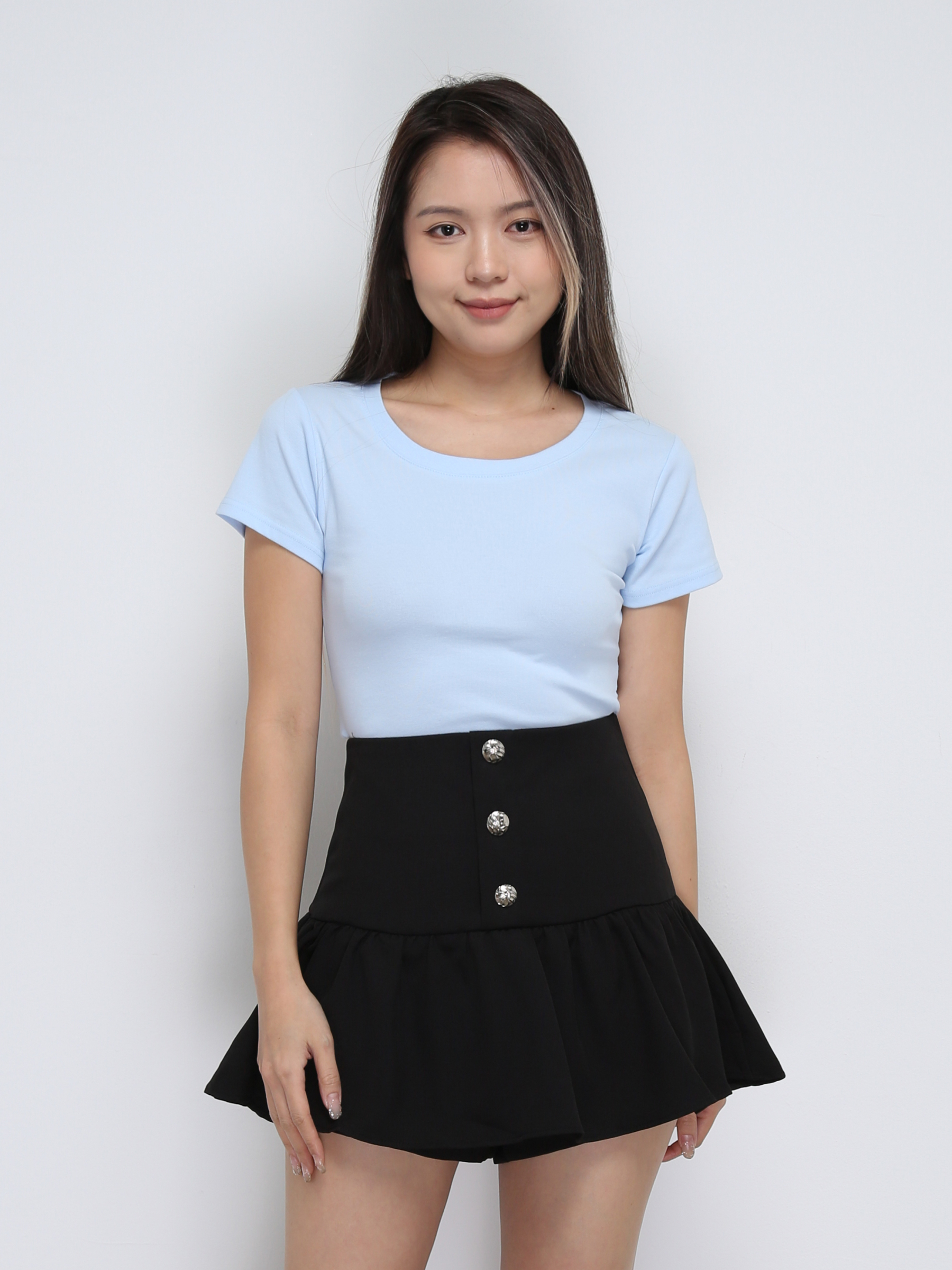 High Waist Skirt Pants 35401