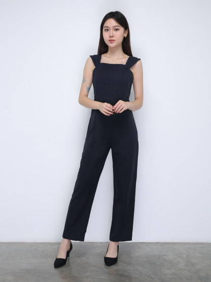 Off Shoulder Suit Jumpsuit 21675