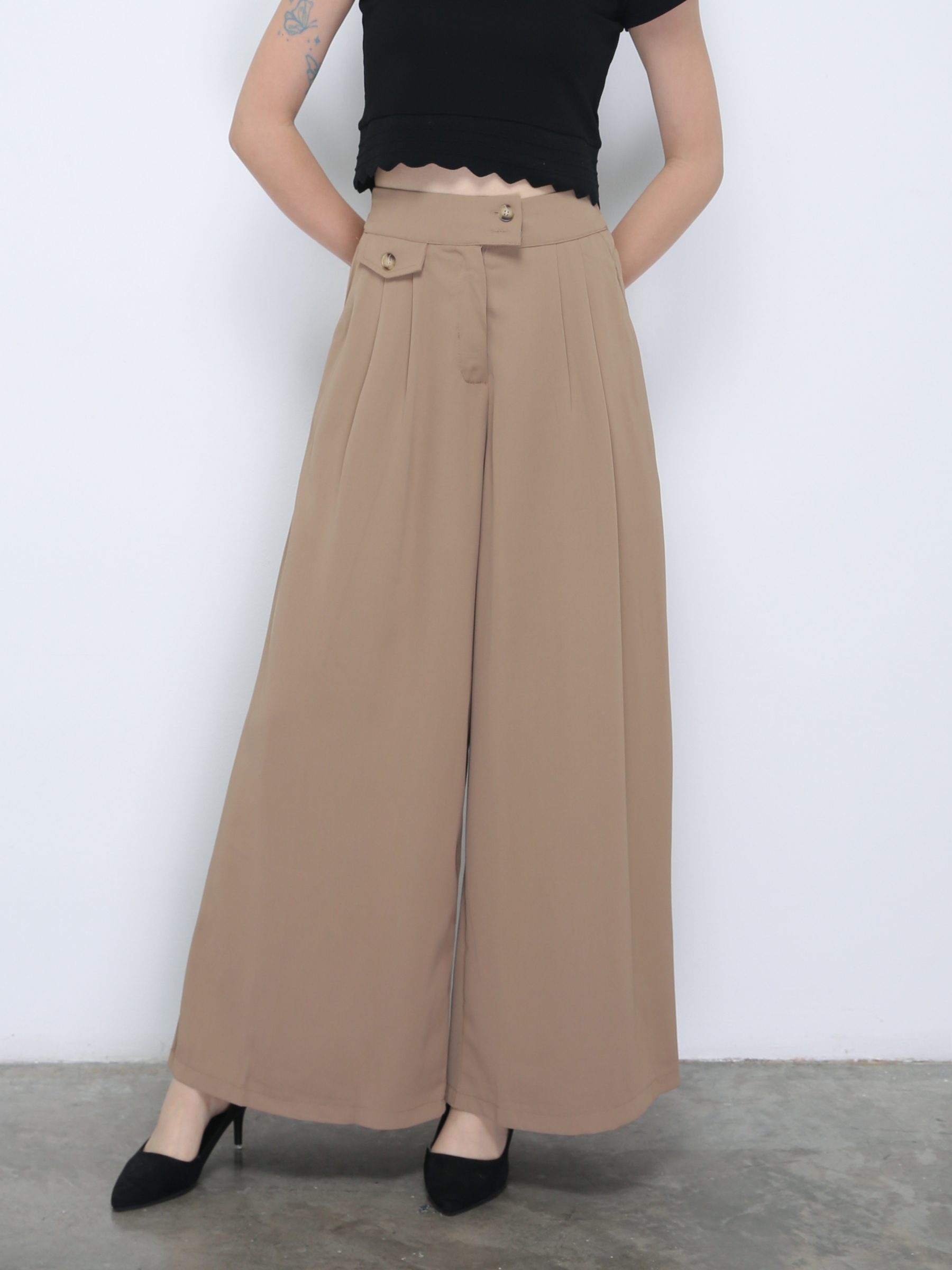 Formal Suit Wide Leg Long Pants 21626