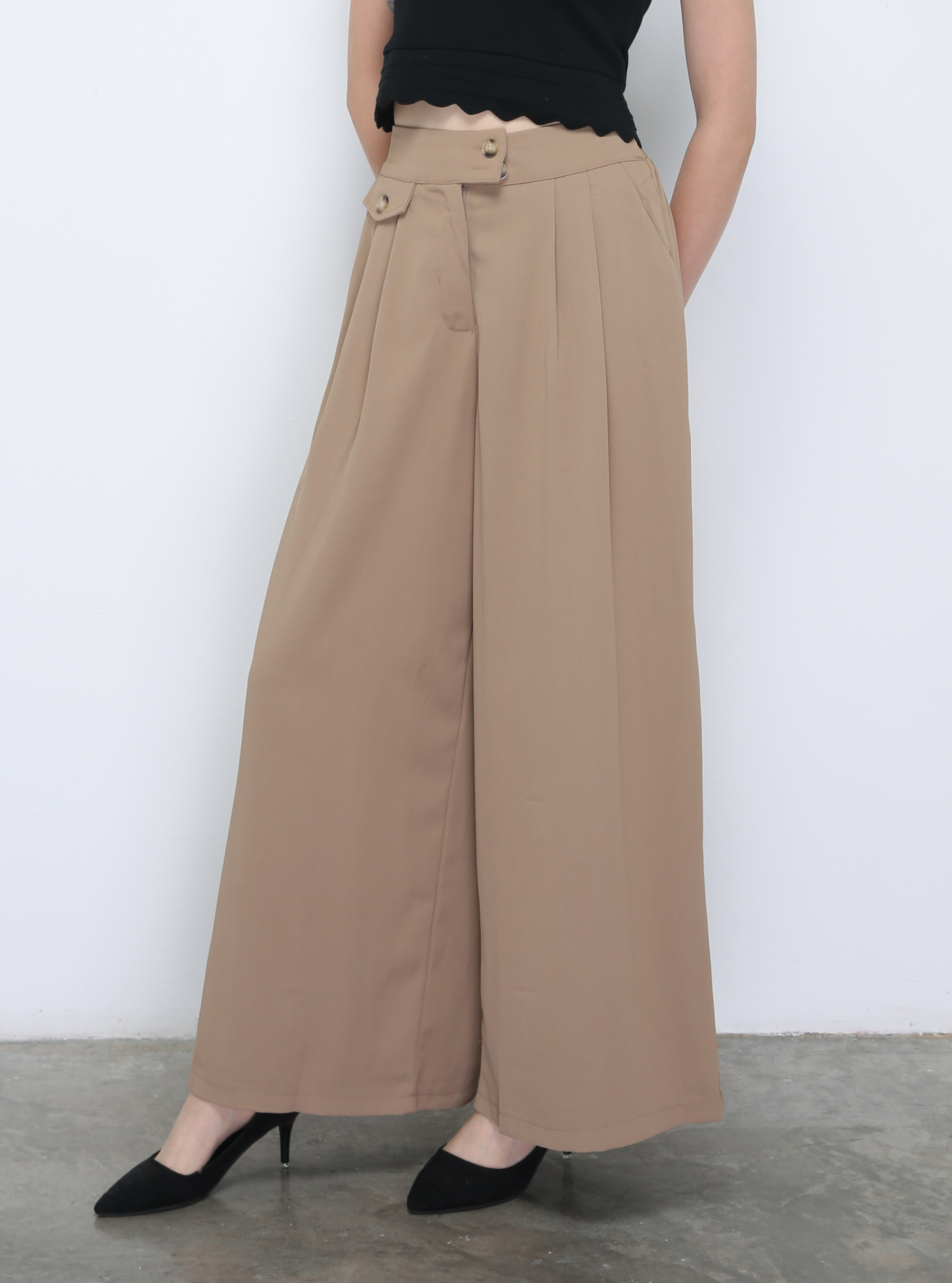 Formal Suit Wide Leg Long Pants 21626