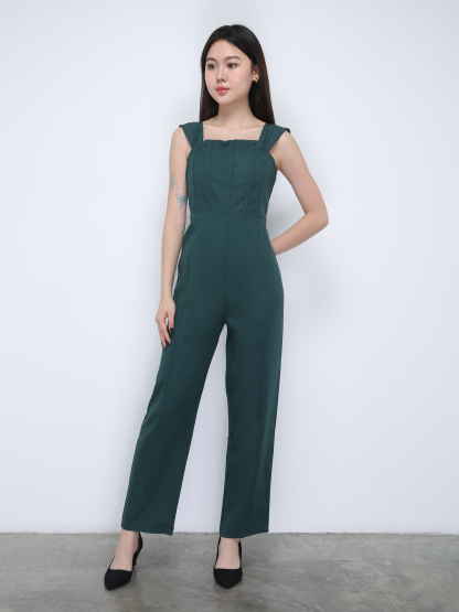 Off Shoulder Suit Jumpsuit 21675