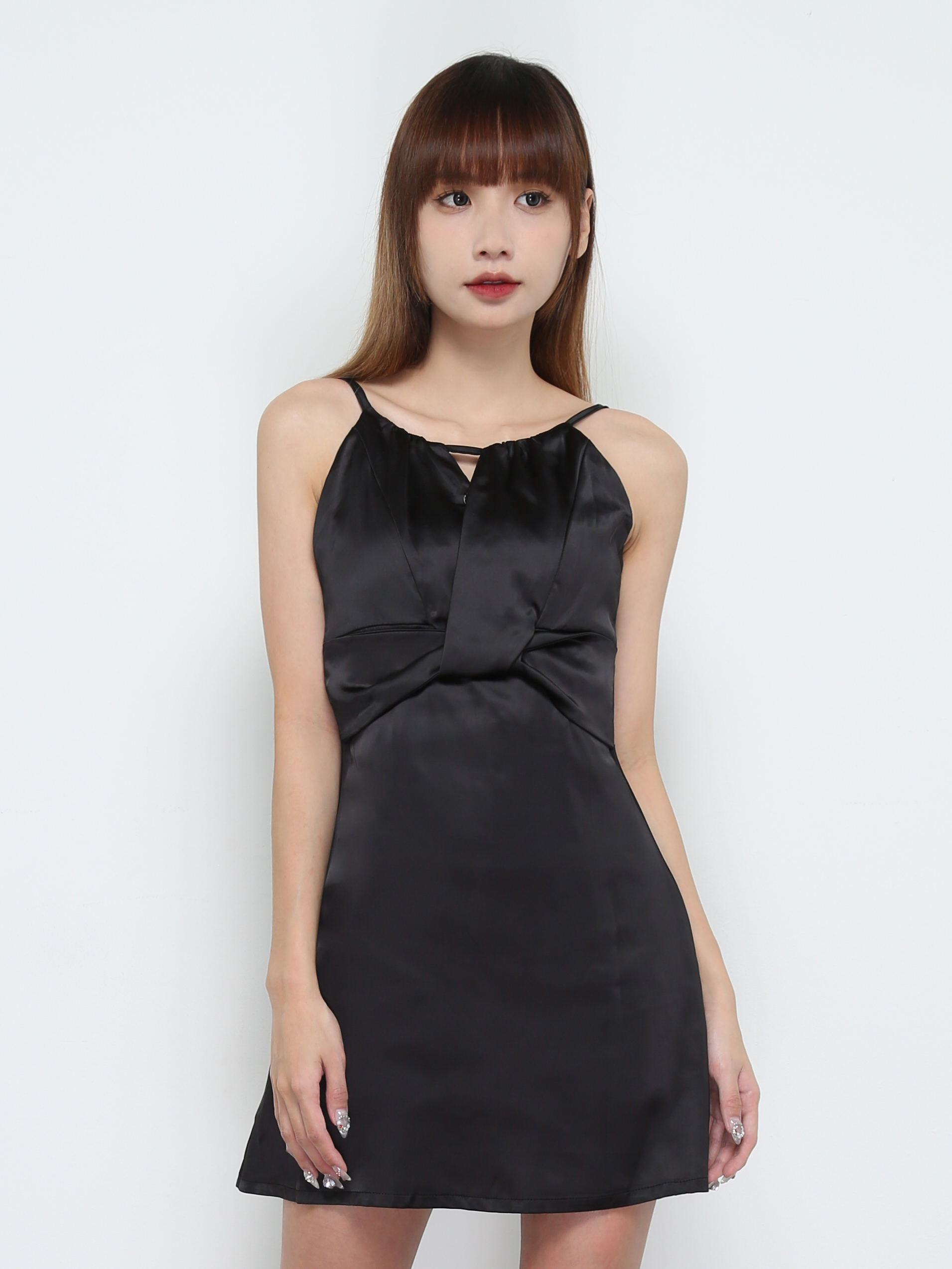 Halter Twist Dress 32289