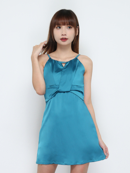 Halter Twist Dress 32289