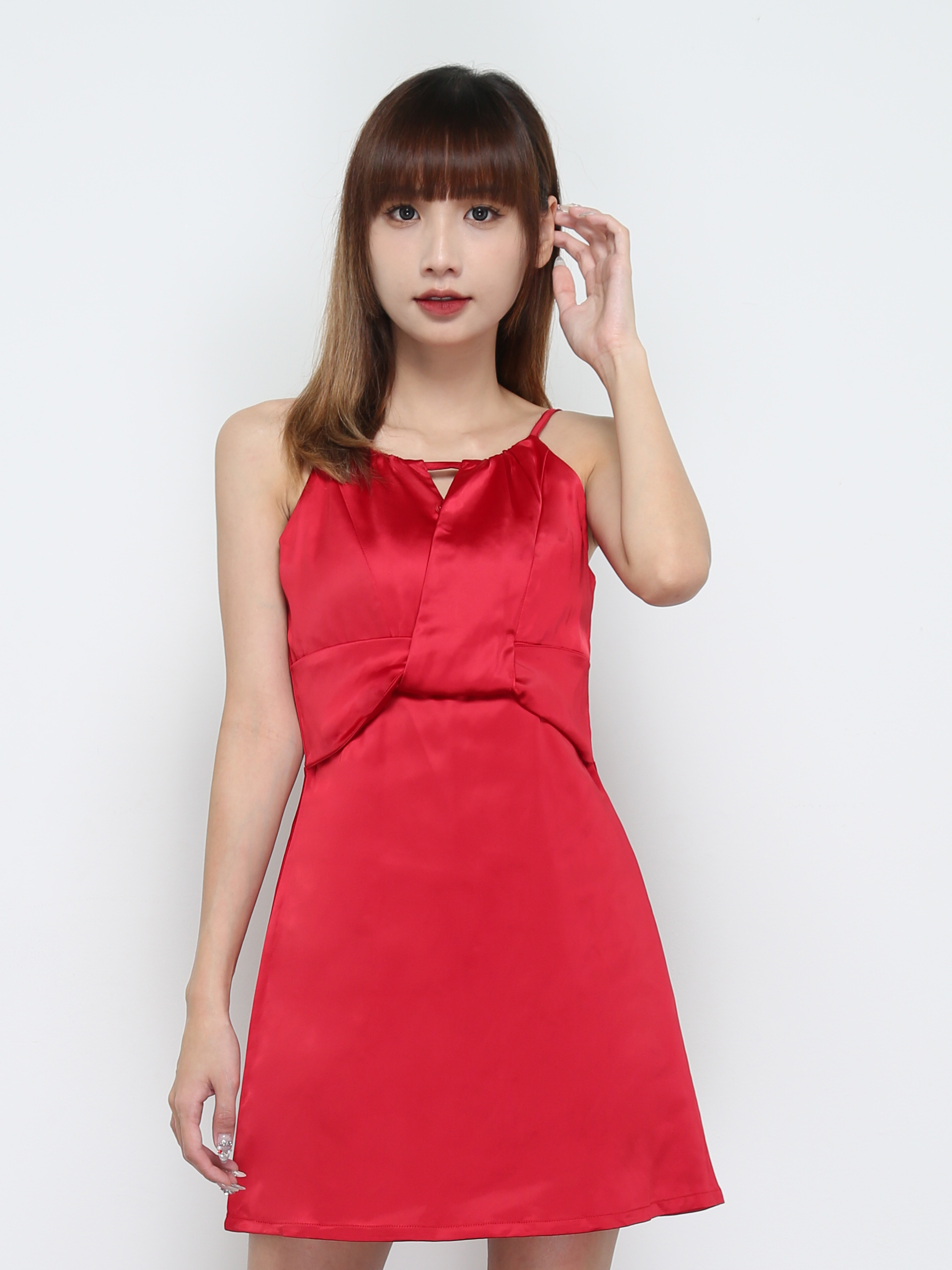 Halter Twist Dress 32289