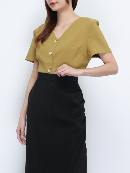 Two Tone Suit Set 21435