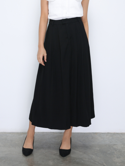 High Waist Pleated Skirt 35900