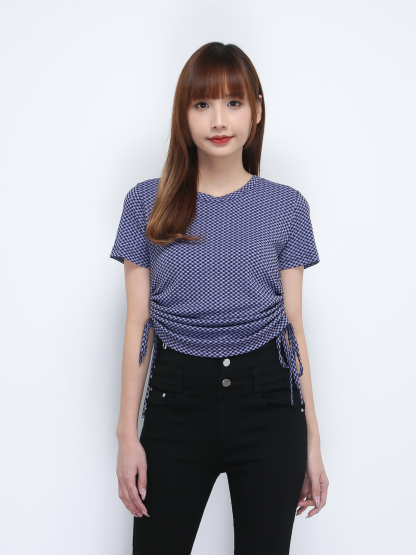 Side Drawstring Top 21458