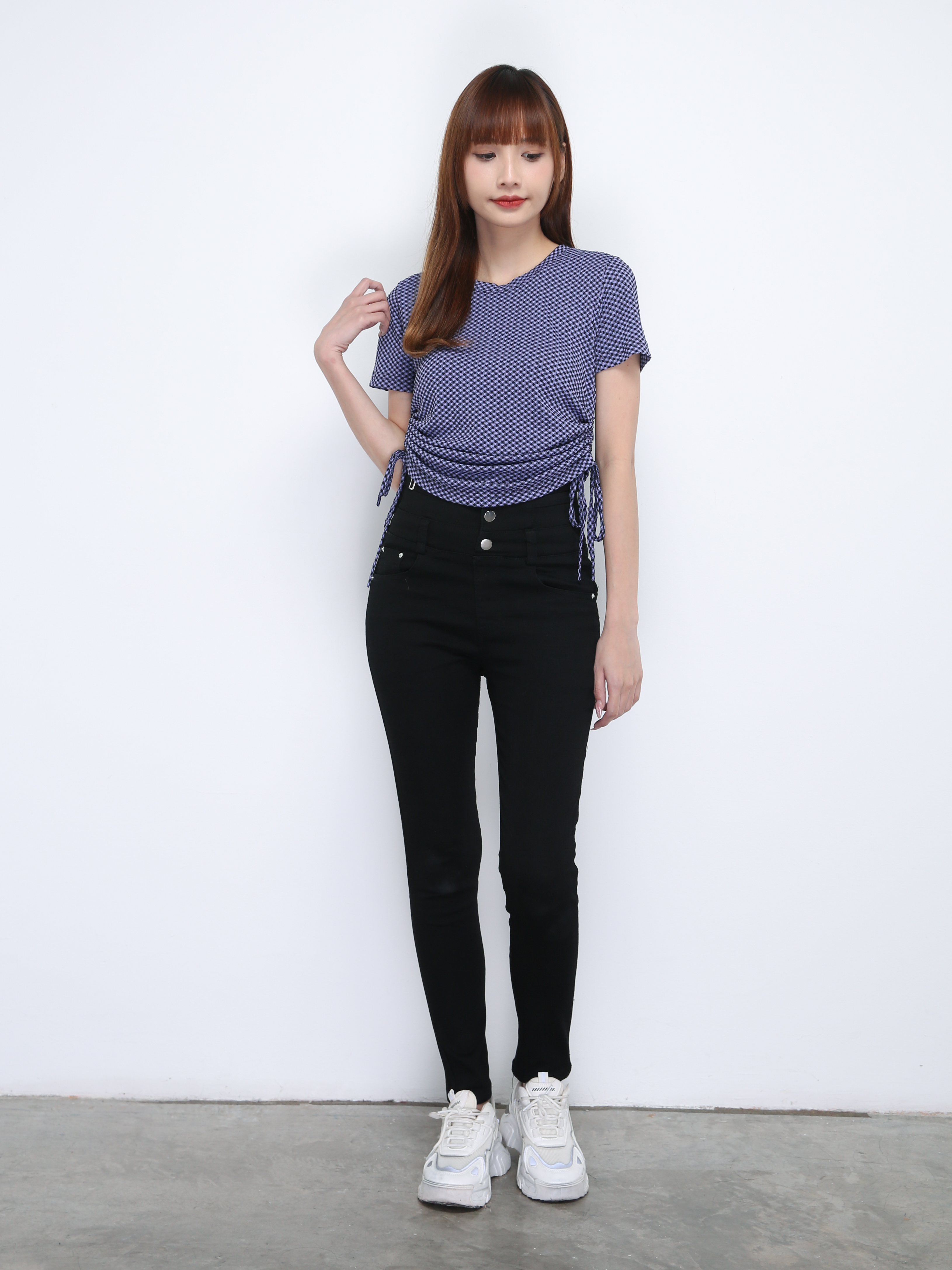 Side Drawstring Top 21458