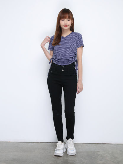 Side Drawstring Top 21458